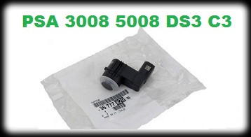 capteur de recul radar aide stationnement peugeot psa 3008 5008 9677782980 9677782977